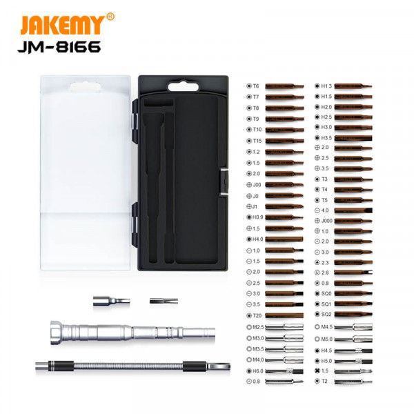 61 in 1 Portable precision screwdriver set JM-8166