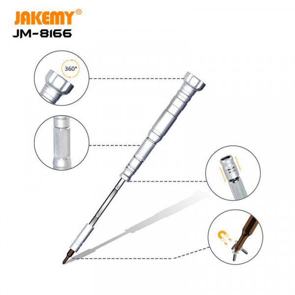 61 in 1 Portable precision screwdriver set JM-8166