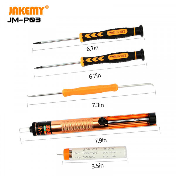 23 in 1 primary DIY welding tool set JM-P04