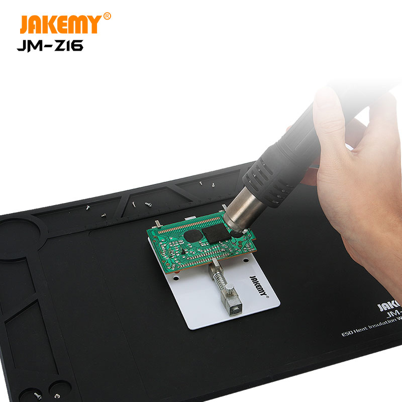 JAKEMY JM-Z16 ESD Anti-Static Heat Insulation Working Mat Table Blanket Phone He 