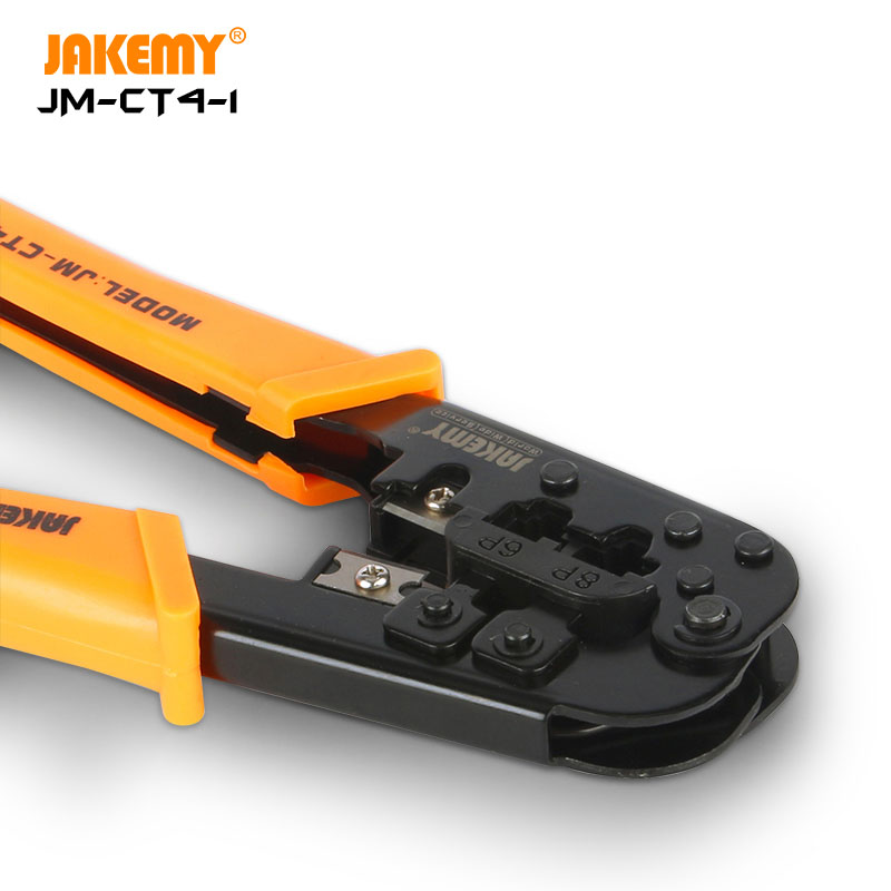 JM-CT4-1 Ethernet Internet Cable Crimping Pliers Wire Cutter Repair Tool #K 