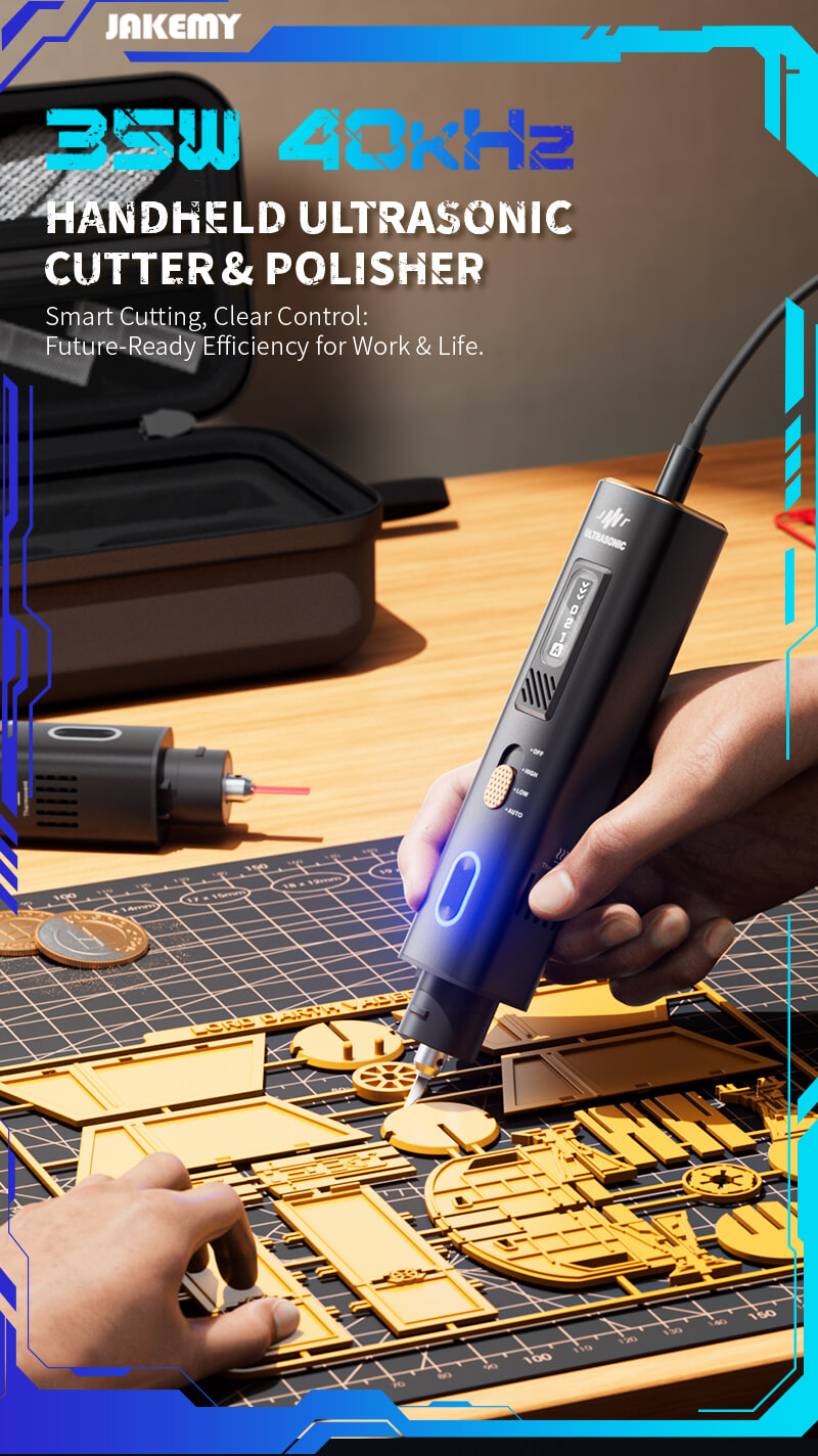 35W 40KHz Handheld Ultrasonic Cutter & Polisher JM-Y10 JAKEMY