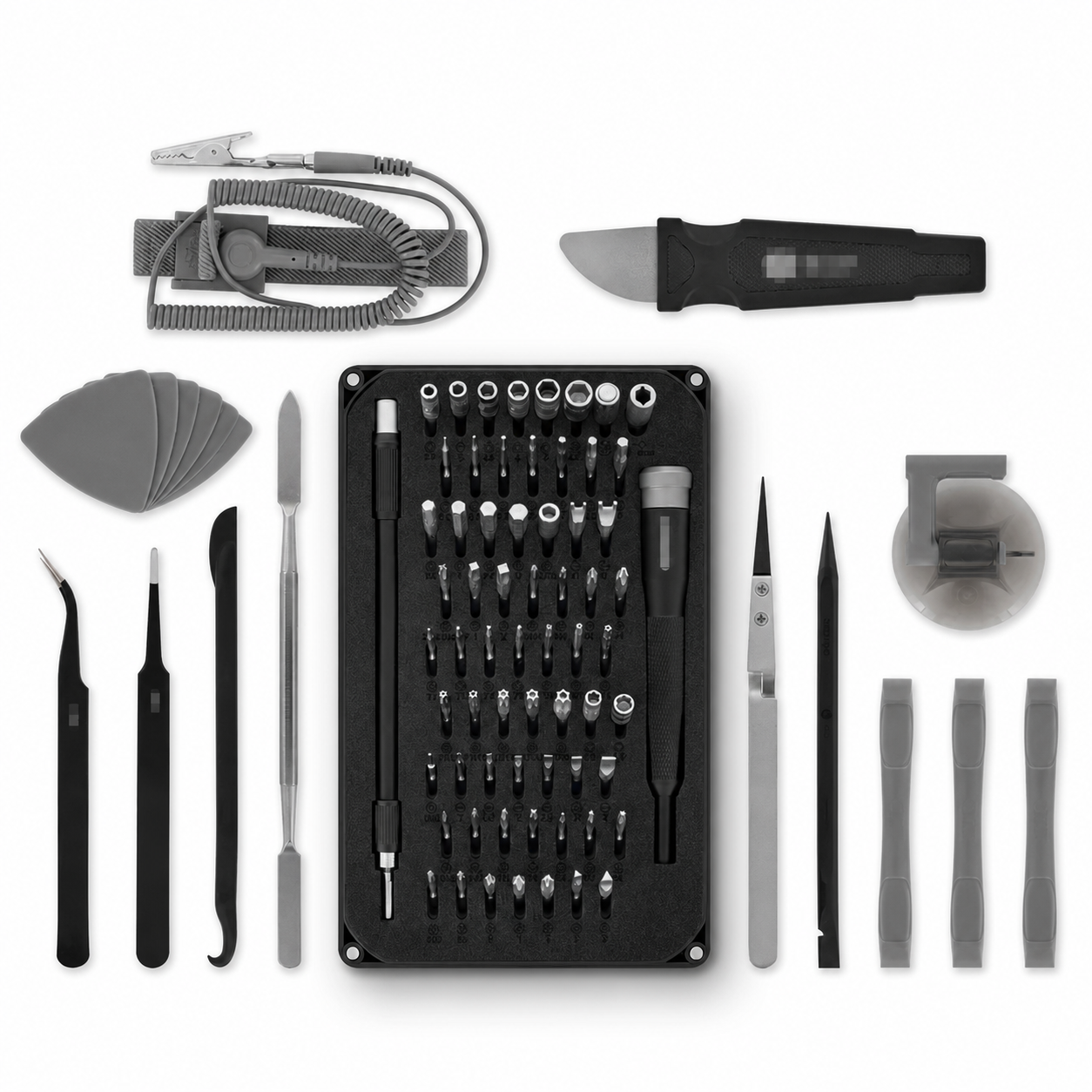 Professional electronics repair toolkit reference